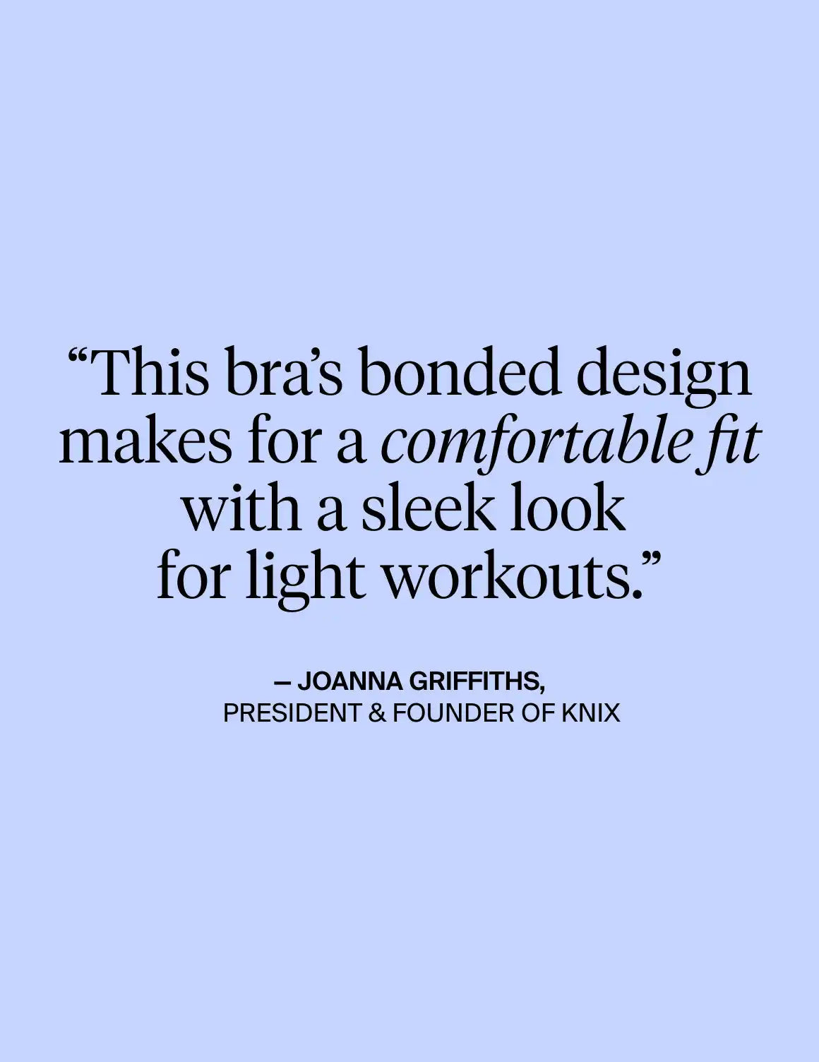 Longevity Sports Bra - Last Call