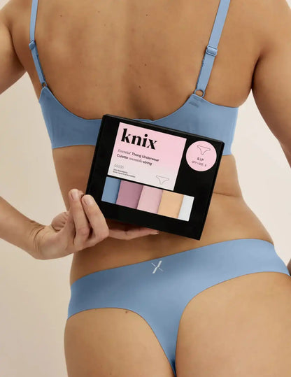 Essential No-Show Thong 5-Pack - Last Call