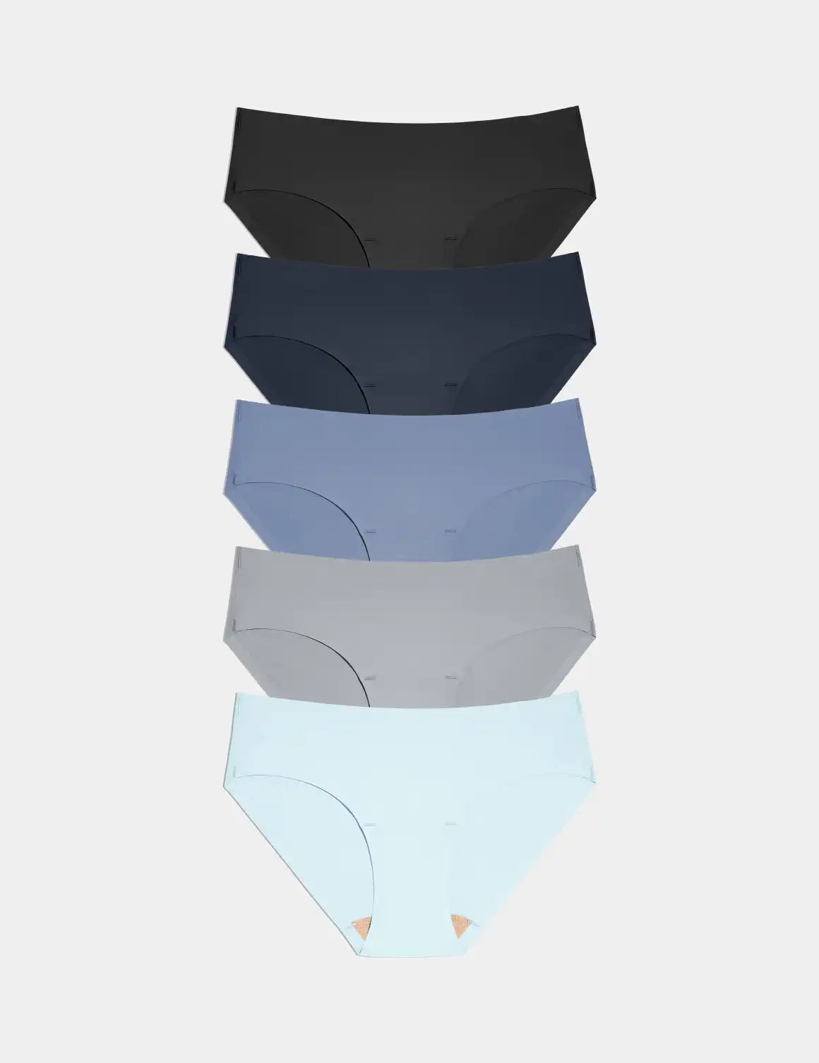 Essential No-Show Bikini 5-Pack - Last Call