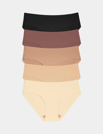 Essential No-Show Bikini 5-Pack - Last Call
