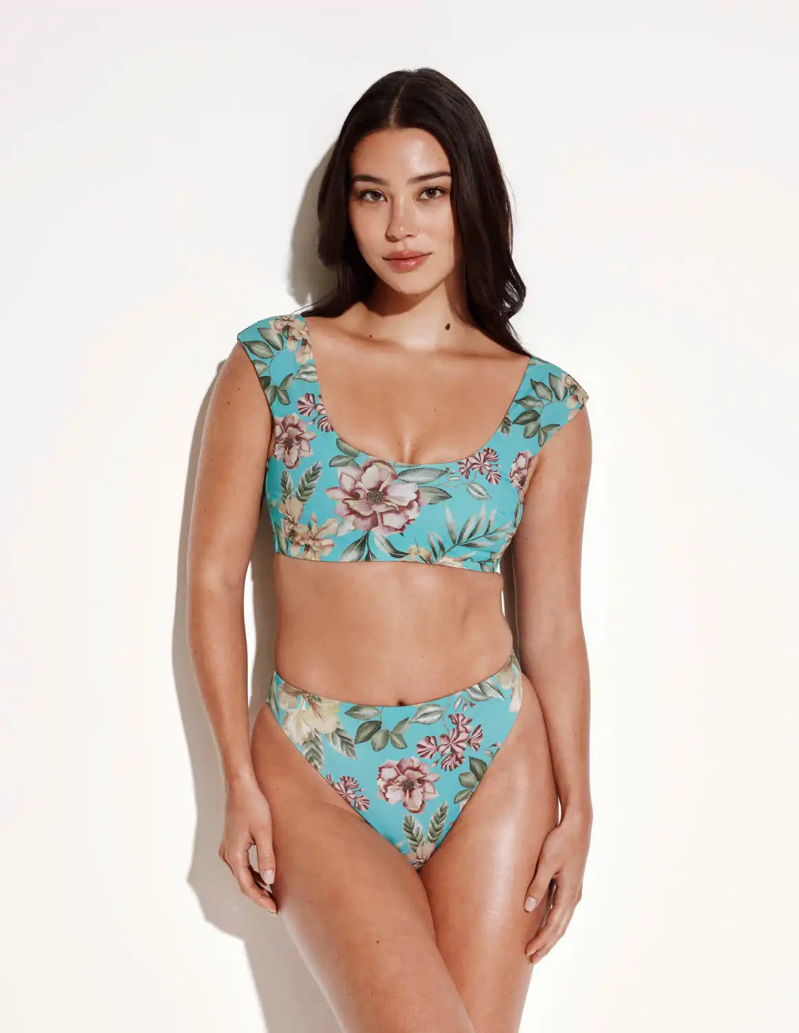Sculpt High Cut Bikini Swim Bottom