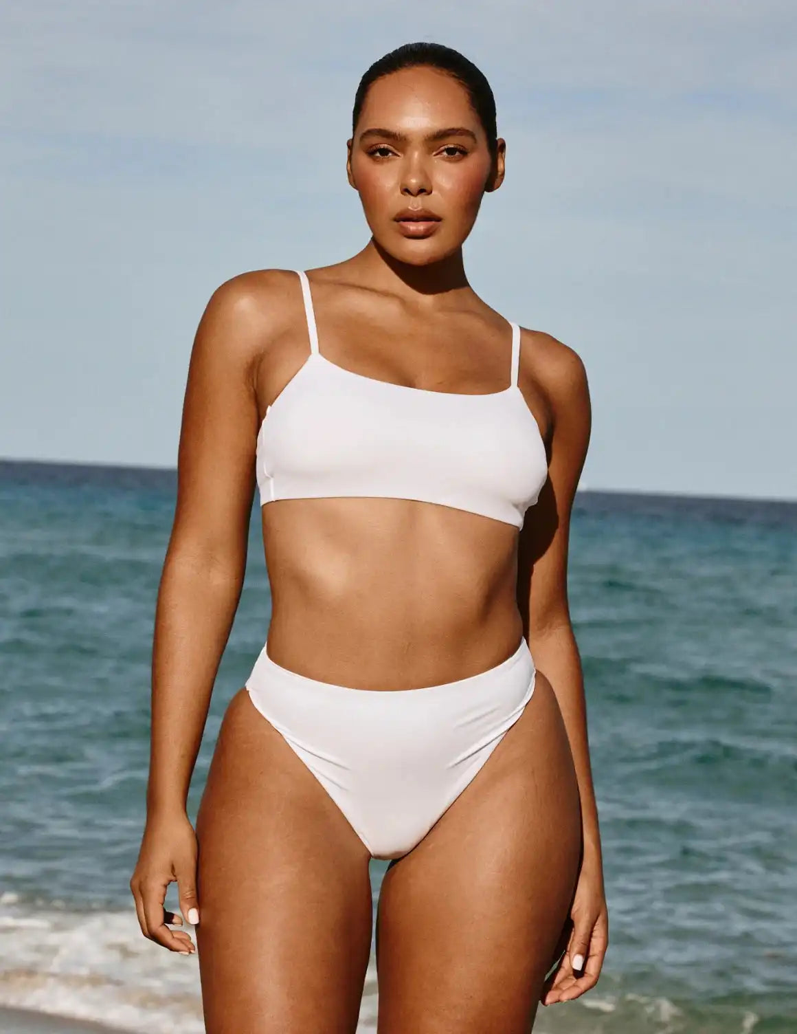 Sculpt High Cut Bikini Swim Bottom