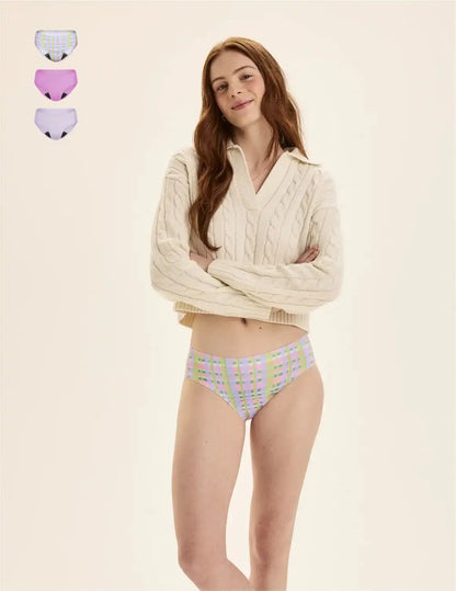 Teen Leakproof UltraThin No-Show Bikini 3-Pack - Last Call