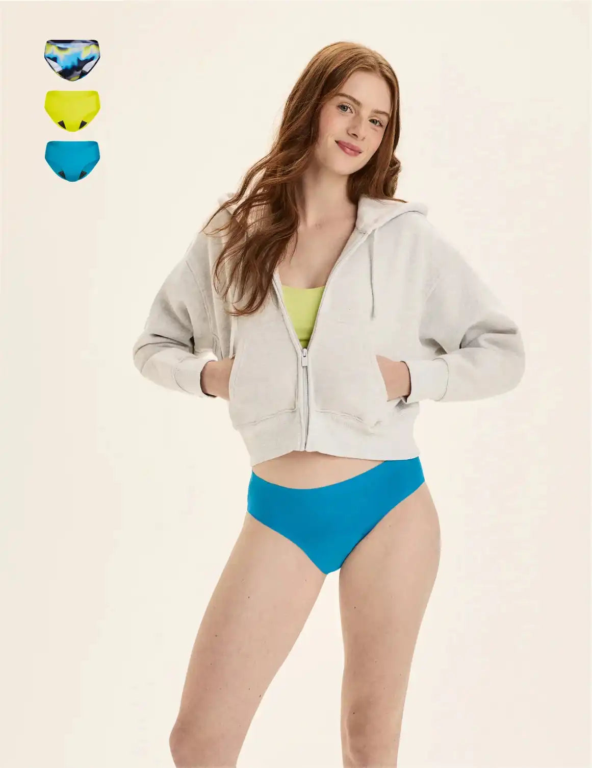 Teen Leakproof UltraThin No-Show Bikini 3-Pack - Last Call