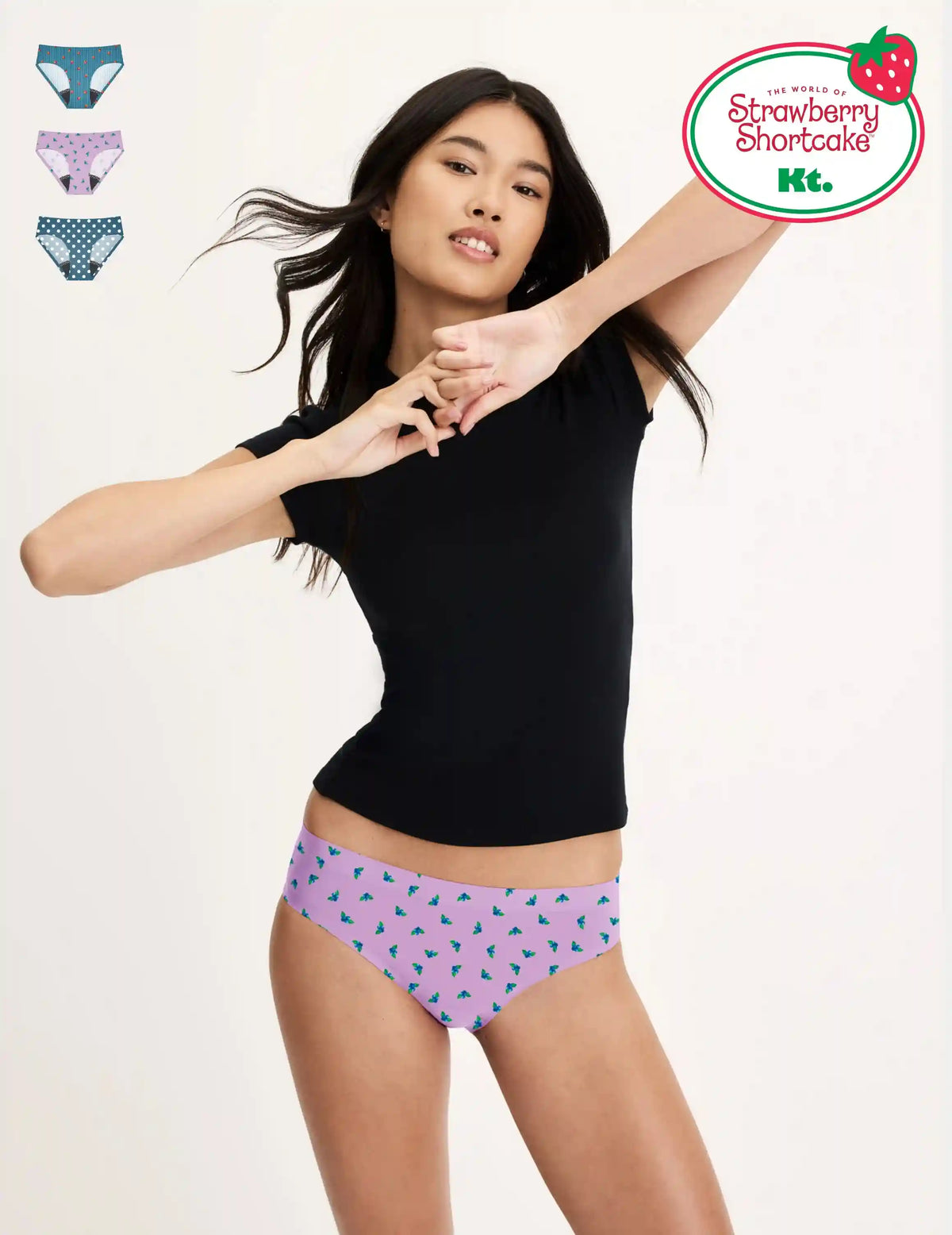 Teen Leakproof UltraThin No-Show Bikini 3-Pack - Last Call