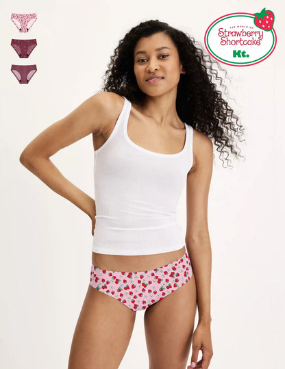 Teen Light Leakproof No-Show Bikini 3-Pack