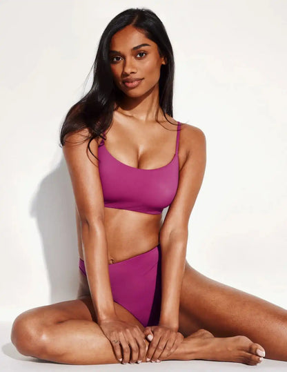 Leakproof Sculpt High Cut Bikini Swim Bottom - Last Call