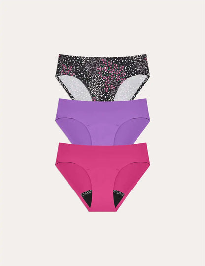 Teen Leakproof UltraThin No-Show Bikini 3-Pack - Last Call