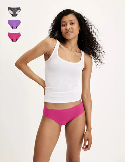 Teen Leakproof UltraThin No-Show Bikini 3-Pack - Last Call