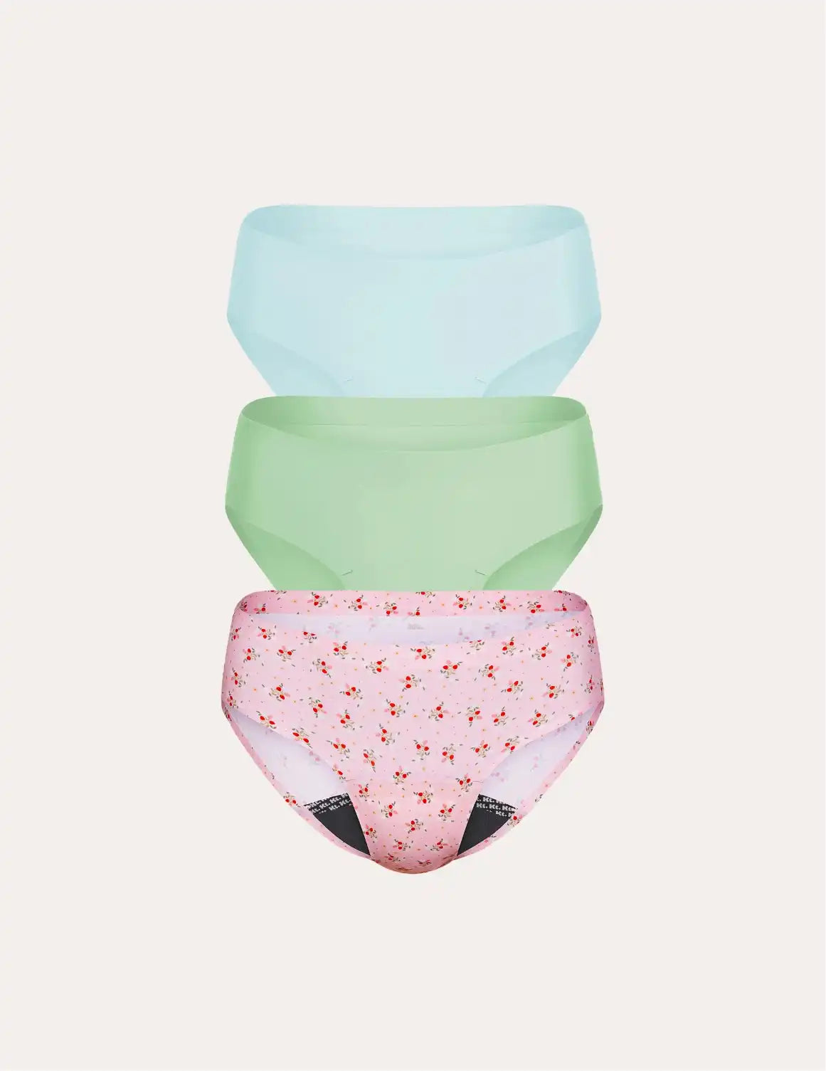 Teen Leakproof UltraThin No-Show Bikini 3-Pack - Last Call