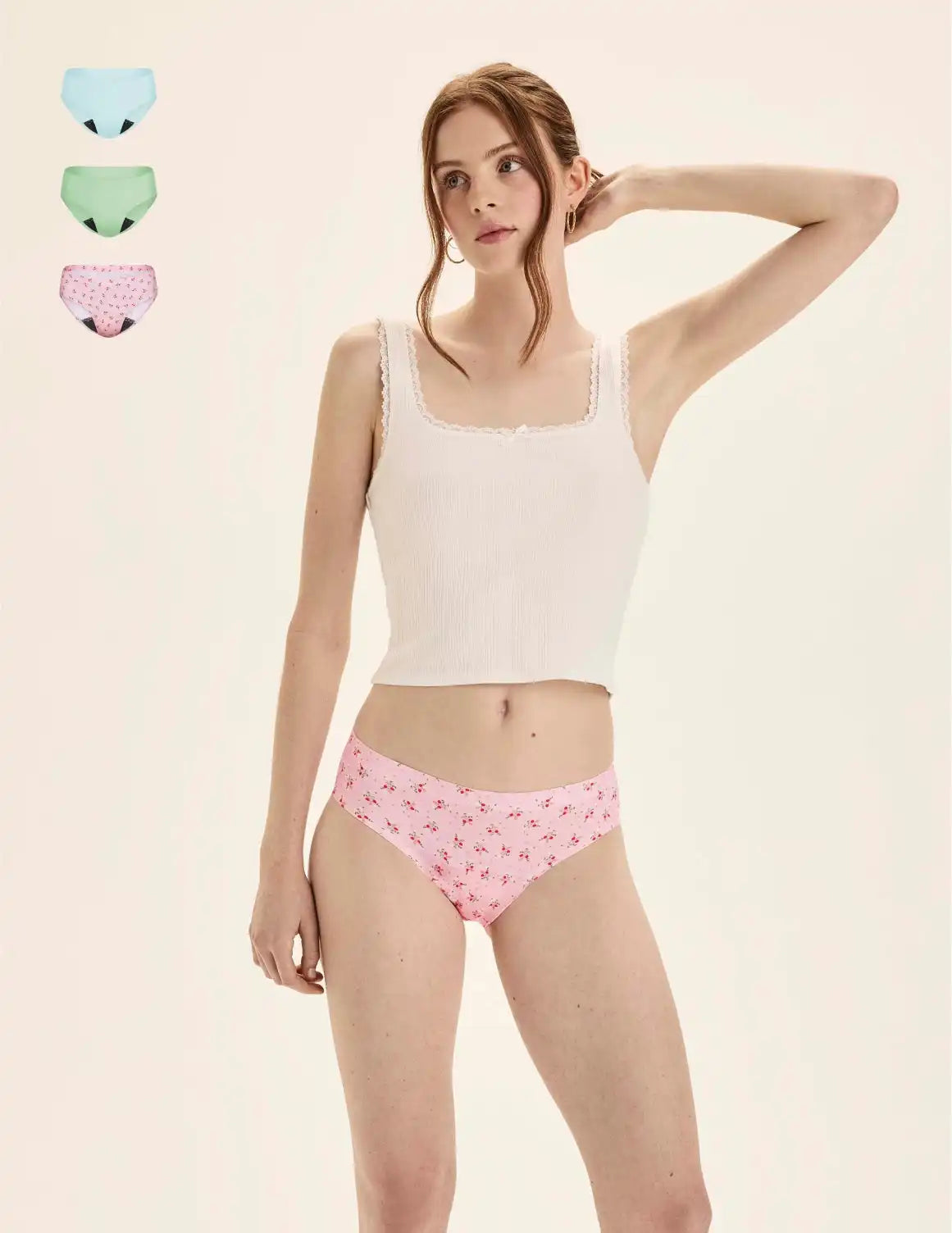 Teen Leakproof UltraThin No-Show Bikini 3-Pack - Last Call