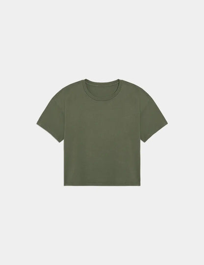 Mineral-Dyed Cotton T-Shirt
