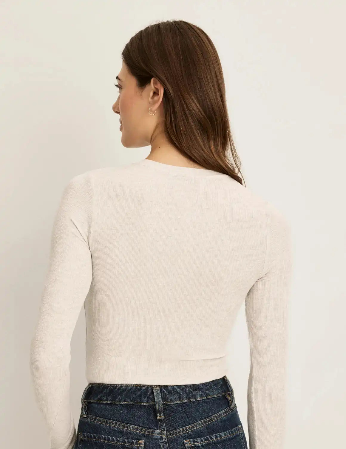 Modal Rib Long Sleeve