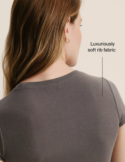 Modal Rib T-Shirt