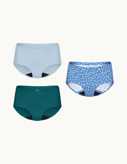 Teen Super Leakproof® No-Show Boyshort 3-Pack - Last Call