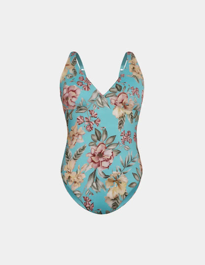 Sculpt Deep V One Piece Swimsuit