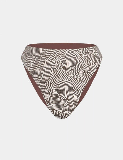 Sculpt High Cut Bikini Swim Bottom