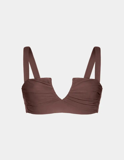 Sculpt Ruched Bikini Top